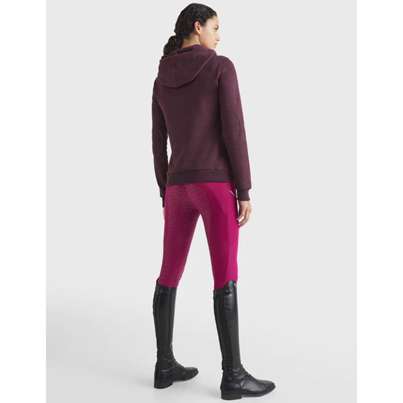 Tommy Hilfiger Women's Hoody - Deep Burgundy-2